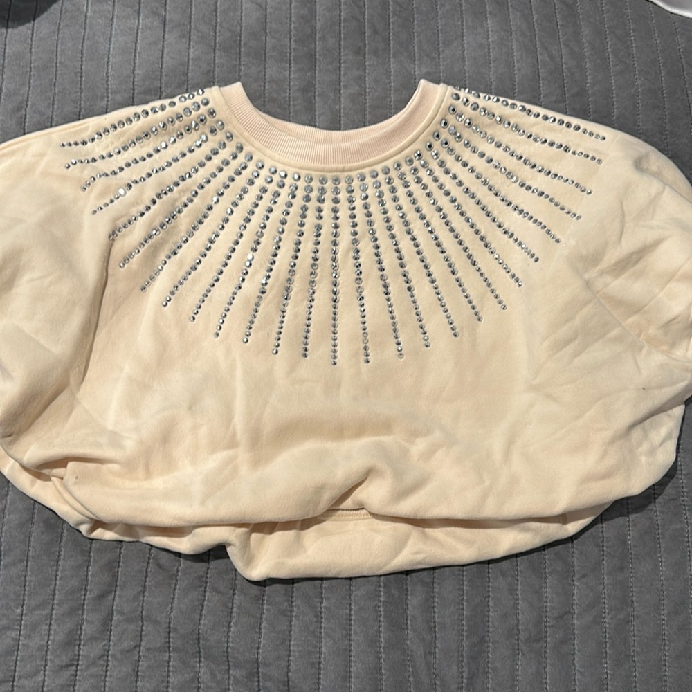 Queen of Sparkles 
Bubble top
Crop